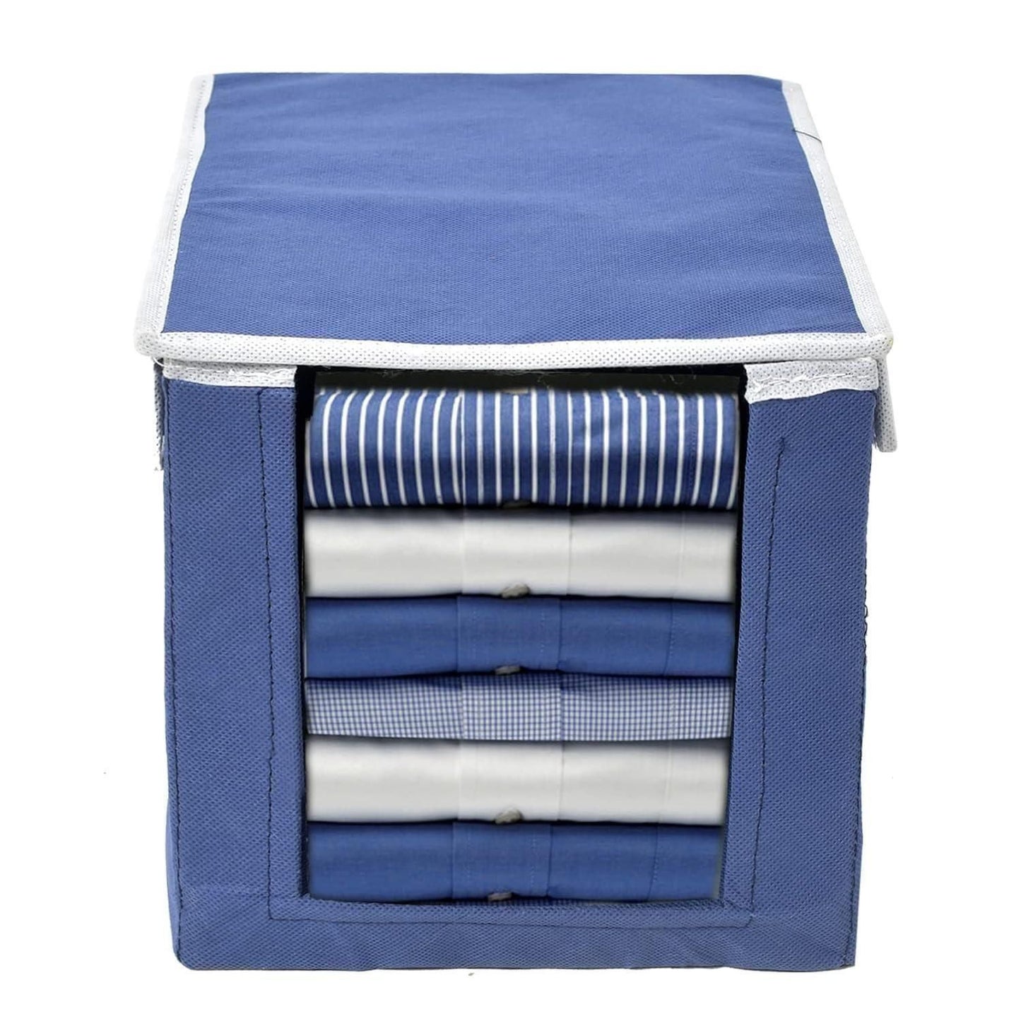 Shirt Stacker Closet Organizer – Foldable Non-Woven Storage for Shirts & Clothing