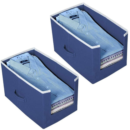 Shirt Stacker Closet Organizer – Foldable Non-Woven Storage for Shirts & Clothing