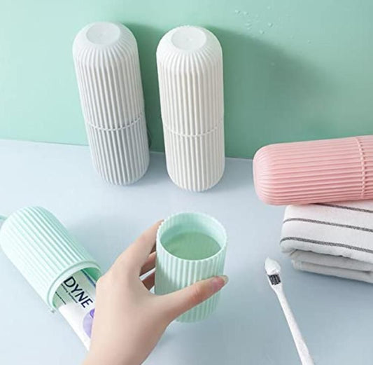 Multipurpose Capsule Bottle-Shaped Portable Storage Organizer – Compact & Durable
