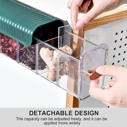 Clear View Wall-Mounted Storage Box – Compact Transparent Organizer (1 Pc)