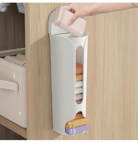 Multipurpose Wall-Mounted Cabinet Storage Organizer – With Clear Window & Dust Cover